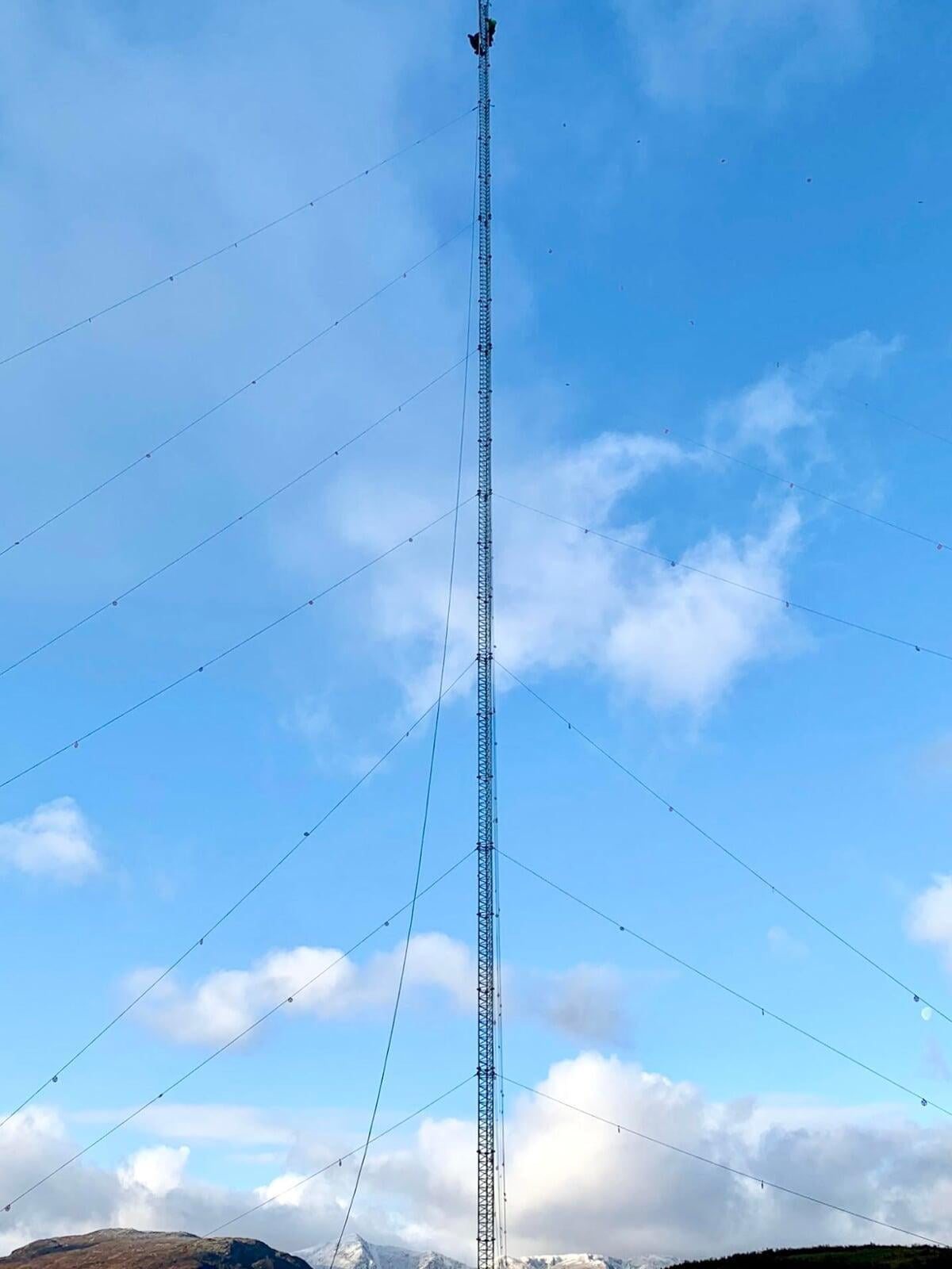 Introducing our new 100m SLX4/W-450 Met Mast